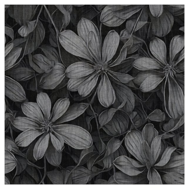 Fibonacci Florals II Fabric (Swatch)