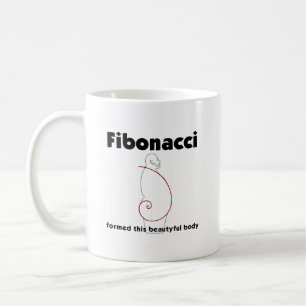 Fibonacci formed body Overweight Obesity Coffee Mug