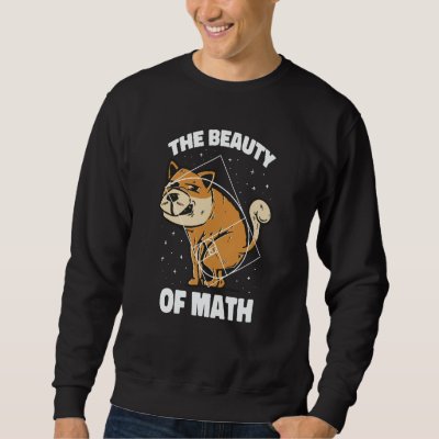 Fibonacci Golden Ratio Dog For Math Sweatshirt