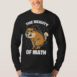 Fibonacci Golden Ratio Dog For Math T-Shirt