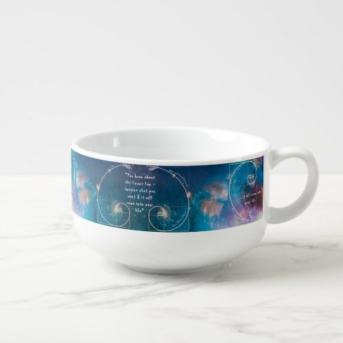 Fibonacci Golden Ratio Infinite Universe Jellyfish Soup Mug