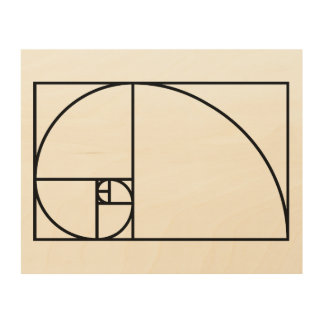Fibonacci golden ratio - unique mathematical art