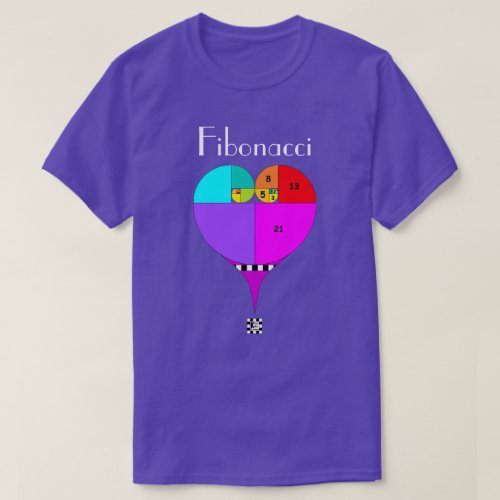 Fibonacci Heart T_Shirt