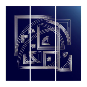 Fibonacci puzzle triptych