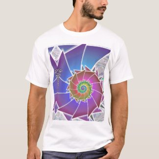 Fibonacci Rainbow Spiralism Shirt