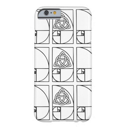 fibonacci spiral barely there iPhone 6 case