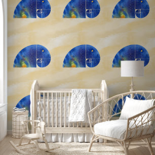 Fibonacci Spiral Elephant - Golden Ratio 1 Wallpaper