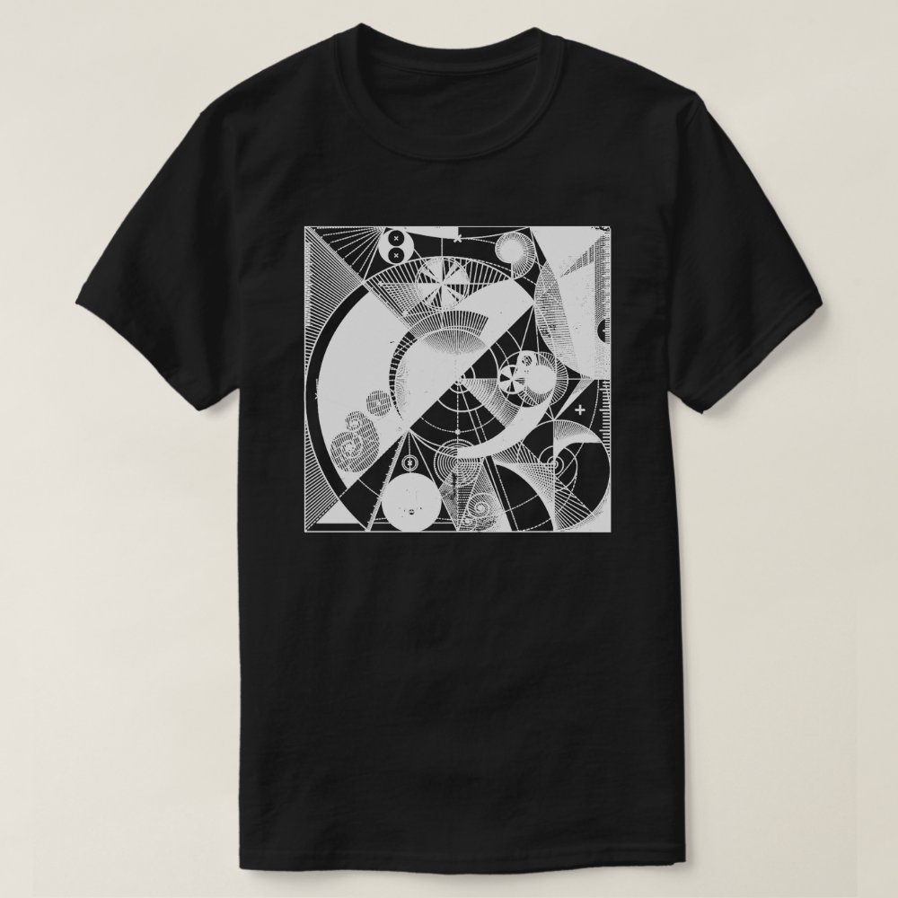 Disover Fibonacci Spiral, Golden Ratio, Sacred Geometry T-Shirt