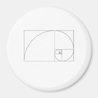 Fibonacci Spiral Magnet