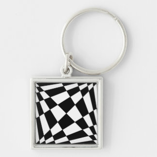 Fibonacci Squares Keychain - 1x1