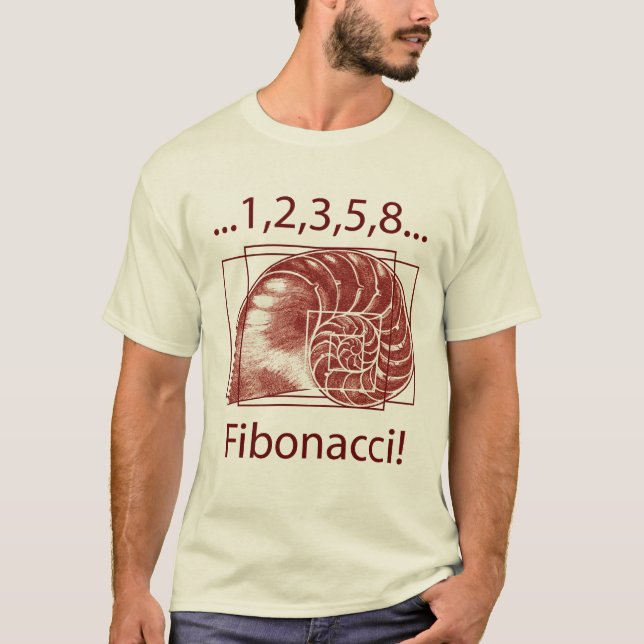 Fibonacci T Shirt (Front)