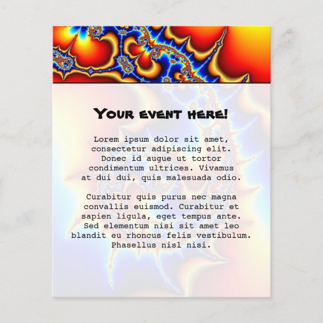 Fibonaccispikeral Flyer (Front)