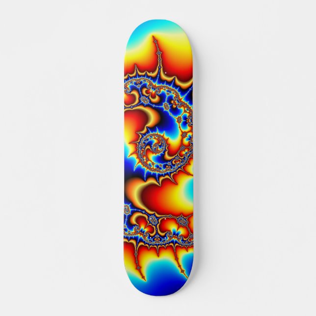 Fibonaccispikeral Skateboard (Front)