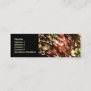 Fibre Optic Fun - 02 Mini Business Card