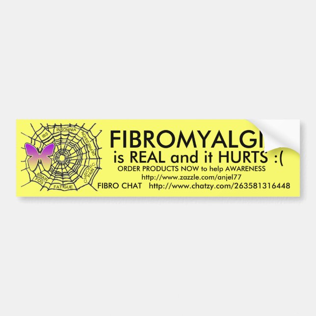 FIBRO BUMPER STICKER (Front)