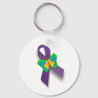 Fibro Ribbon Keychain