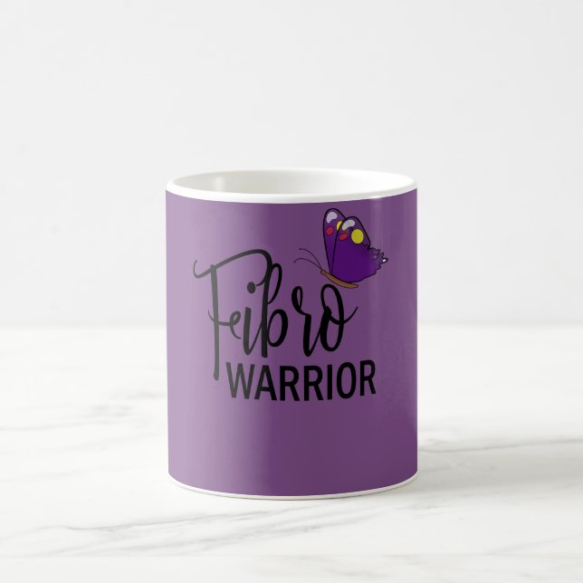 Fibro Warrior Coffee Mug (Center)