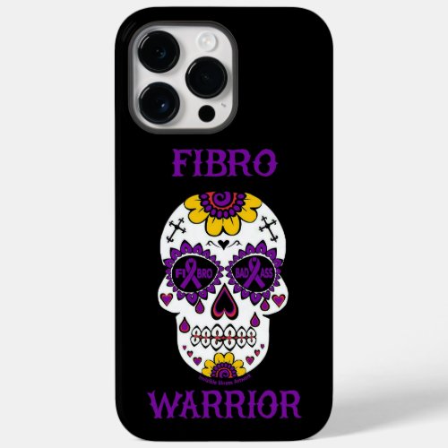 FIBRO WARRIOR sugar skull Case_Mate iPhone 14 Pro Max Case