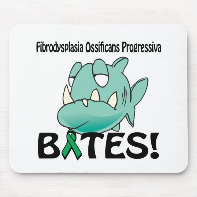 Fibrodysplasia Ossificans Progressiva BITES Mouse Pad (Front)