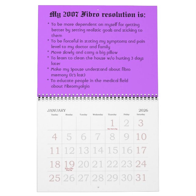 FIBROHUGS.COM calendar (Jan 2026)