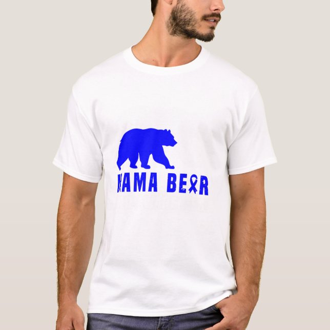 Fibromuscular Dysplasia Mama Bear T-Shirt (Front)