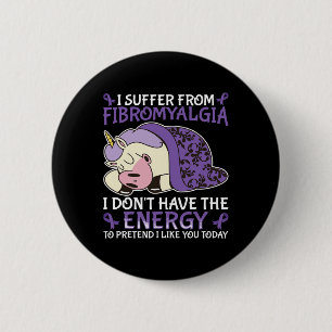 Fibromyalgia Awareness  Button