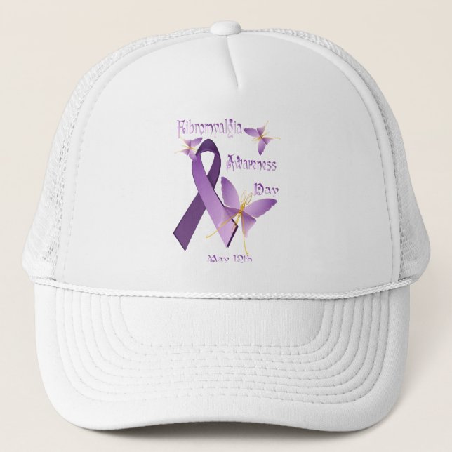 Fibromyalgia Awareness Day Hats (Front)