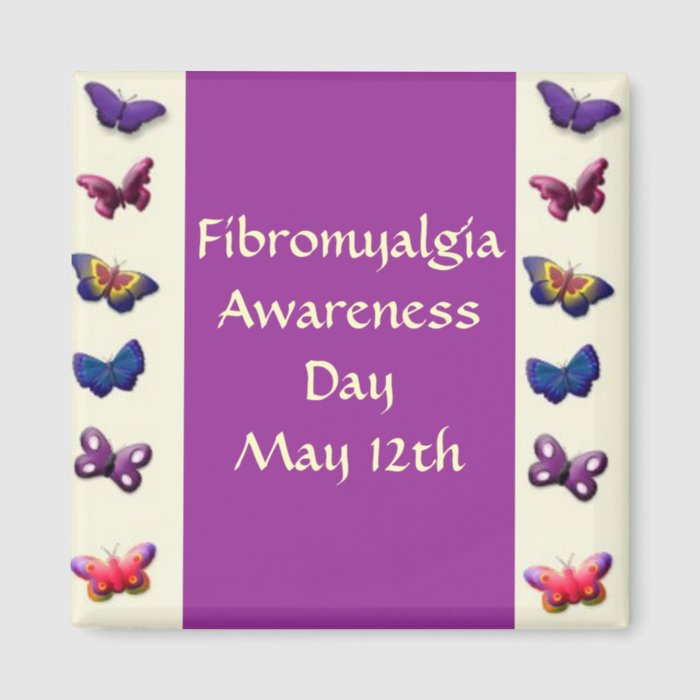 Fibromyalgia AwarenessFridge Magnet