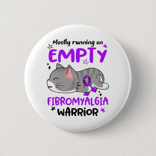 Fibromyalgia Awareness Month Ribbon Gifts Button