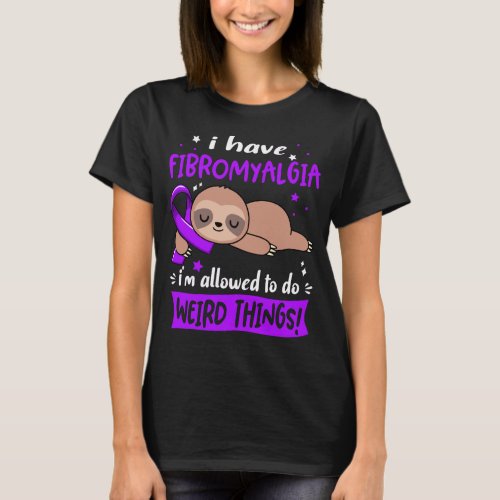 Fibromyalgia Awareness Month Ribbon Gifts T_Shirt