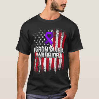 Fibromyalgia Awareness Survivor Proud Warrior T-Shirt