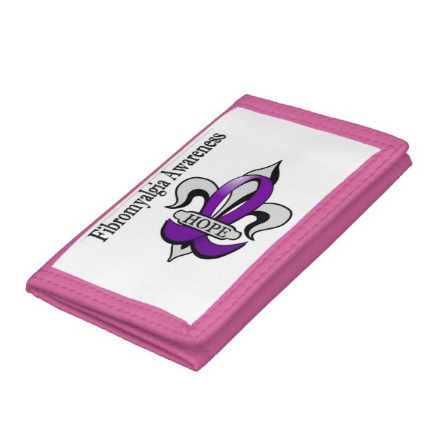 Fibromyalgia Awareness Wallet (Bottom)