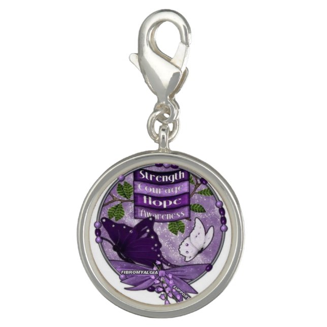 Fibromyalgia Charm (Front)