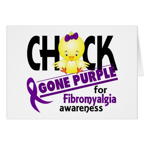 Fibromyalgia Chick Gone Purple 2