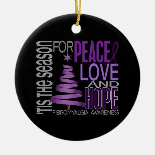 Fibromyalgia Christmas 1 Ornaments