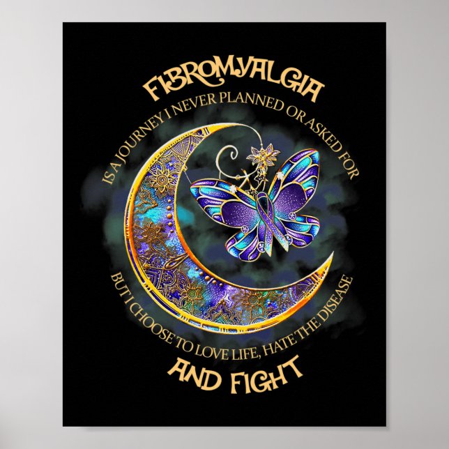 Fibromyalgia - Fibromyalgia Awareness 1 Poster (Front)