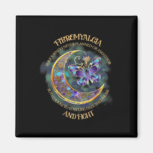 Fibromyalgia - Fibromyalgia Awareness 35 Magnet (Front)