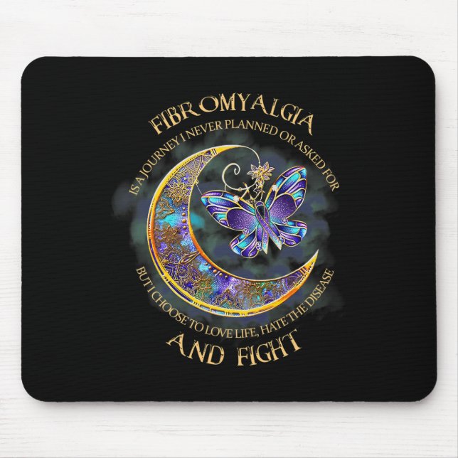 Fibromyalgia - Fibromyalgia Awareness 6 Mouse Pad (Front)