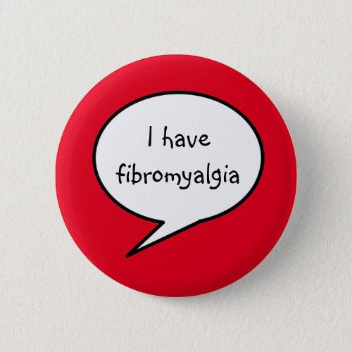fibromyalgia red awareness button