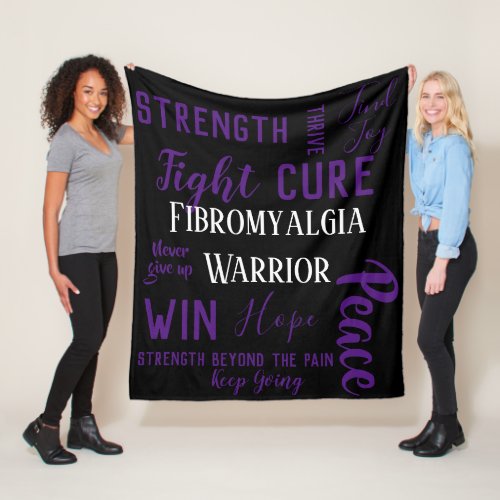 Fibromyalgia Warrior blanket