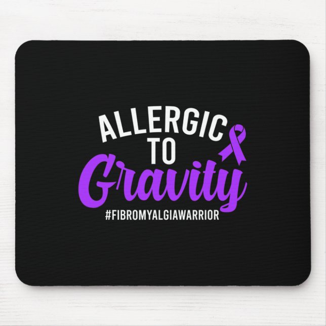 Fibromyalgia Warrior Fibromyalgia Awareness  Mouse Pad (Front)