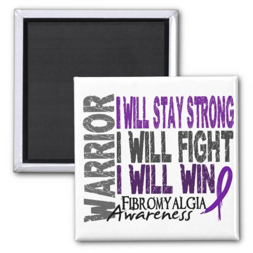 Fibromyalgia Warrior Magnet