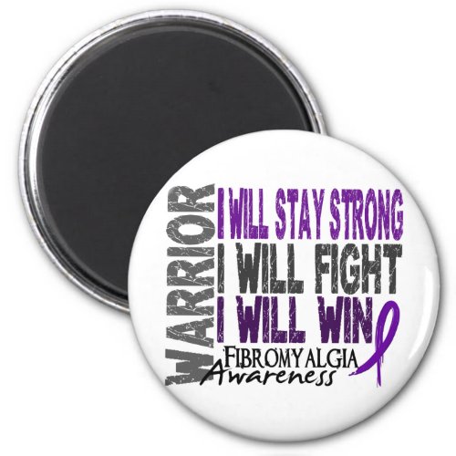 Fibromyalgia Warrior Magnet