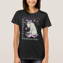 Fibromyalgias A Real Pain In The Head Neck Donkey T-Shirt