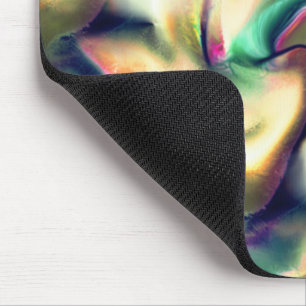 Fibrous staine of showy colors and smooth gradient mouse pad