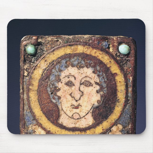 Fibula with the face of a young man mouse pad (Front)