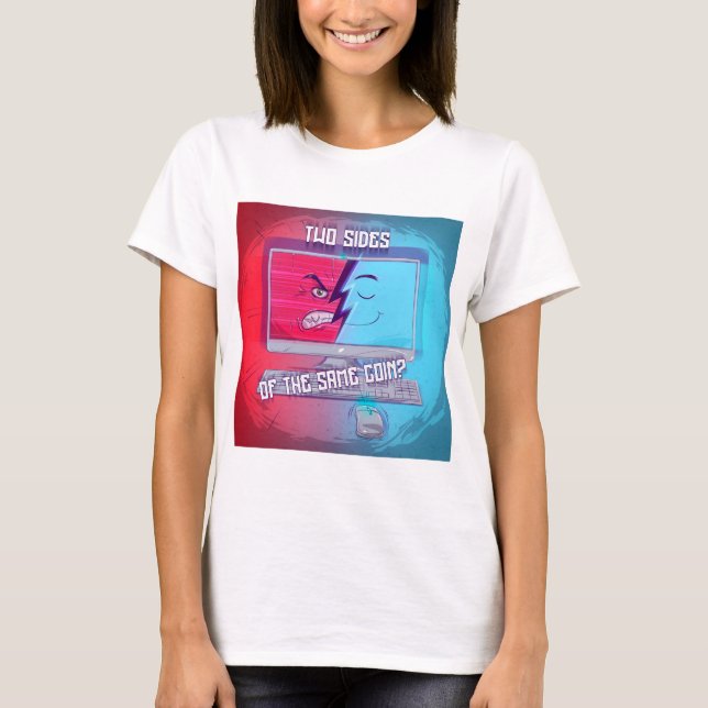 FIC "Two Sides of the Same Coin" Women's T-Shirt (Front)