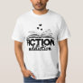Fiction Addiction Bookworm Quote Reading Book T-Shirt