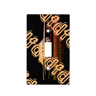 fiction dogs light switch plate