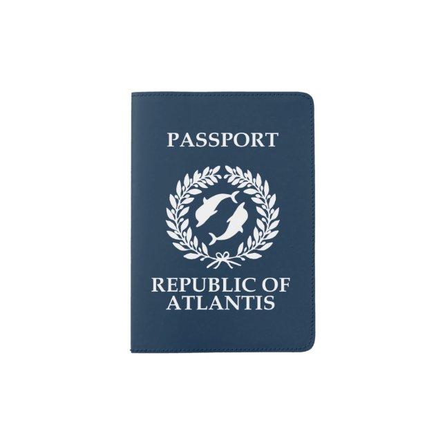 Fictional Atlantis Passport Cover (Front)